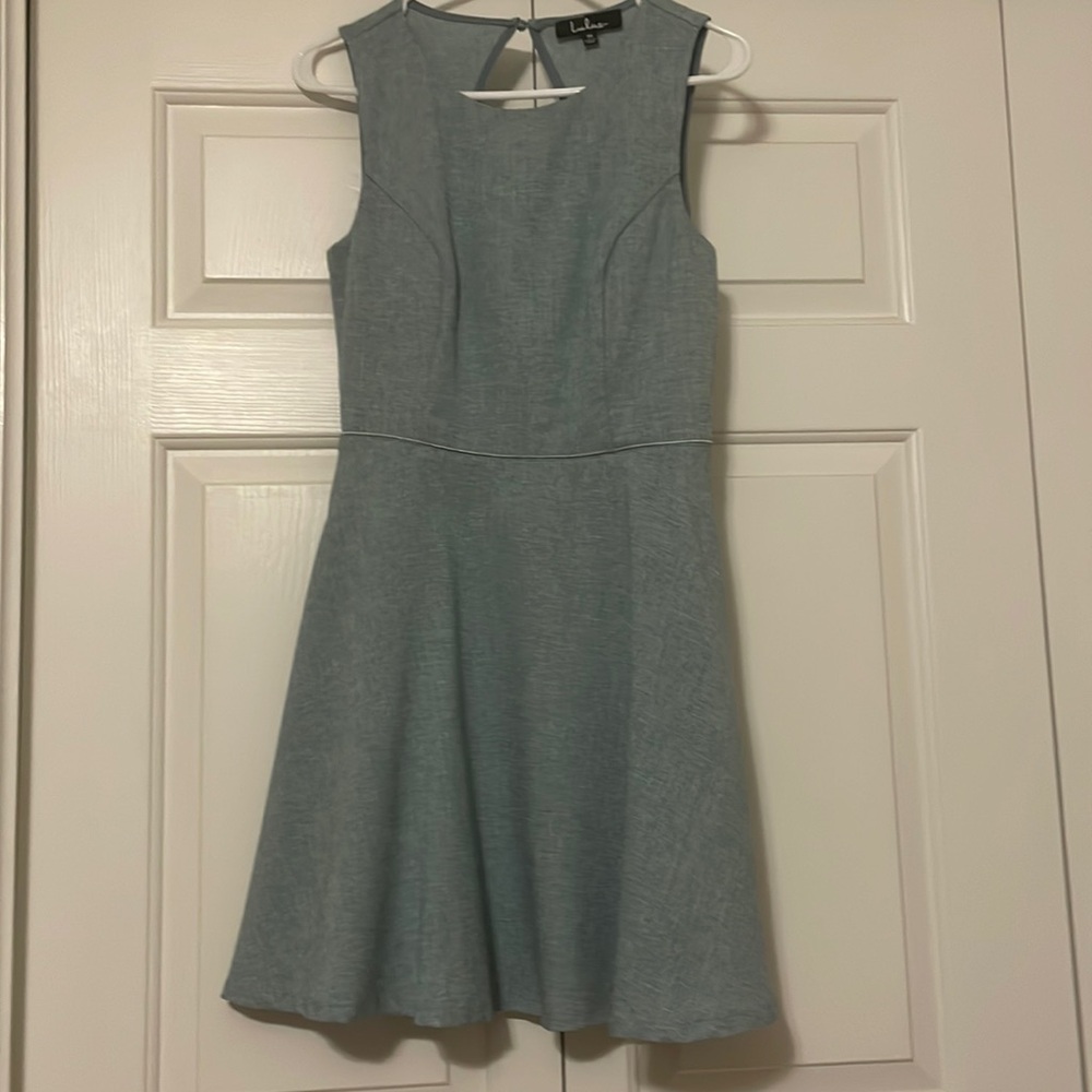 Lulus size M blue dress with pockets. Smoke free home